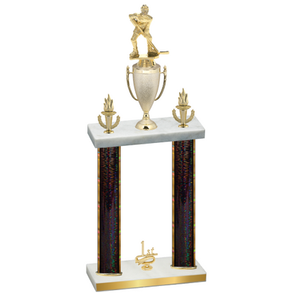 Double Black Glacier First Place Hockey Trophy