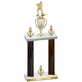 Double Black Glacier Victory Hockey Trophy