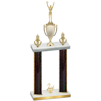 Double Black Glacier Second Place Victory Trophy