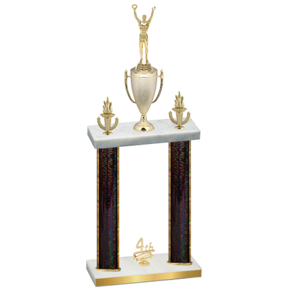 Double Black Glacier Fourth Place Victory Trophy