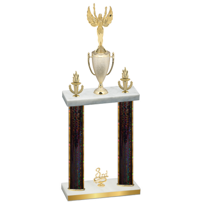 Double Black Glacier Third Place Victory Trophy