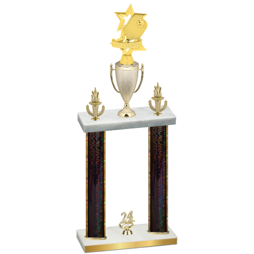 Double Black Glacier Year Pickleball Trophy