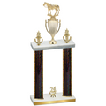 Double Black Glacier Year Horses Trophy