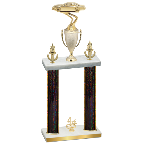 Double Black Glacier Fourth Place Cars Trophy