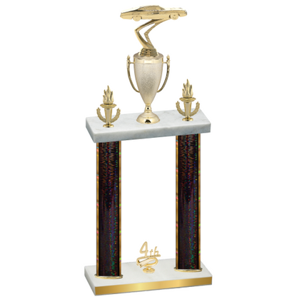 Double Black Glacier Fourth Place Cars Trophy