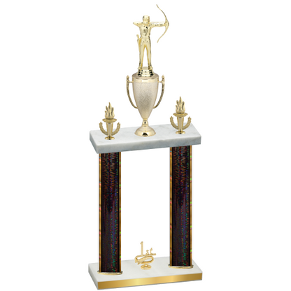 Double Black Glacier First Place Archery Trophy