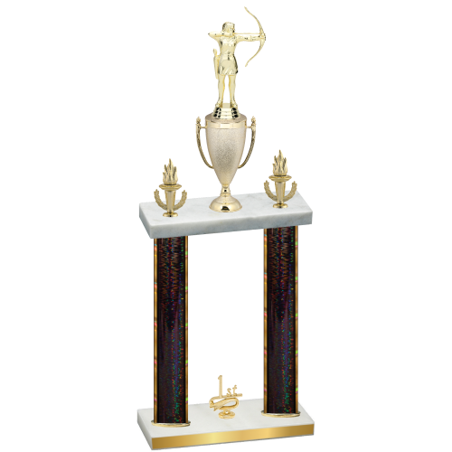 Double Black Glacier First Place Archery Trophy