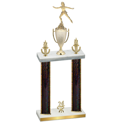 Double Black Glacier Year Skater Trophy