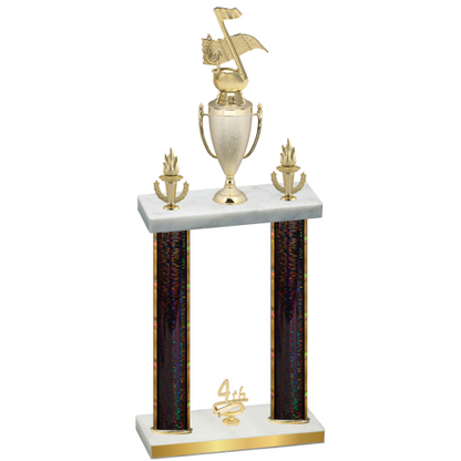 Double Black Glacier Fourth Place Music Trophy
