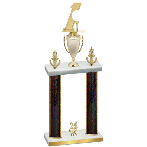 Double Black Glacier Year Golf Trophy