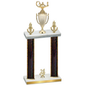 Double Black Glacier Year Academics Trophy