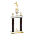 Double Black Glacier Second Place Softball Trophy