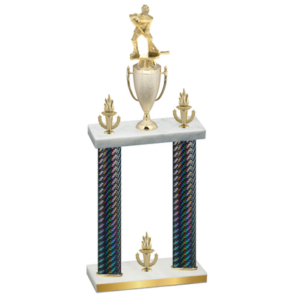 Double Black Carbon Fiber Victory Hockey Trophy