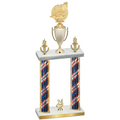 Double Flag USA Year Swimming Trophy