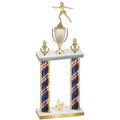 Double Flag USA Fourth Place Skater Trophy