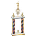 Double Flag USA Year Golf Trophy