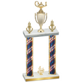 Double Flag USA Fourth Place Academics Trophy