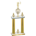 Double Gold Carbon Fiber Victory Archery Trophy
