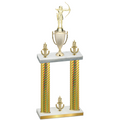 Double Gold Carbon Fiber Victory Archery Trophy