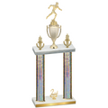 Double Silver Glacier Second Place Running Trophy