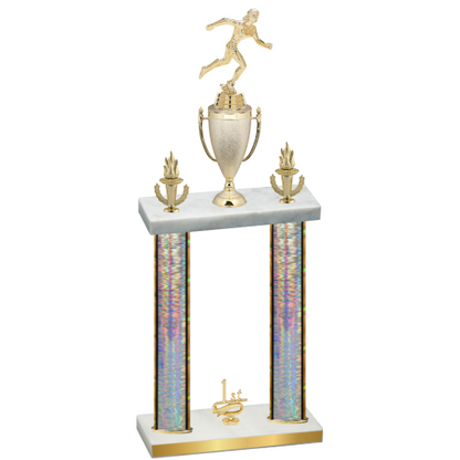 Double Silver Glacier First Place Running Trophy