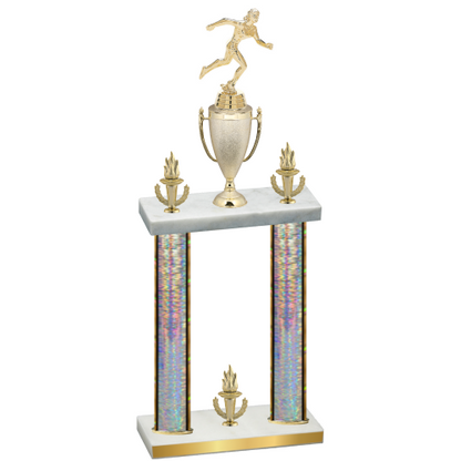 Double Silver Glacier Victory Running Trophy