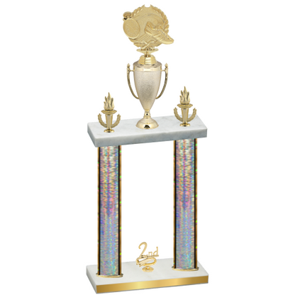 Double Silver Glacier Second Place Running Trophy