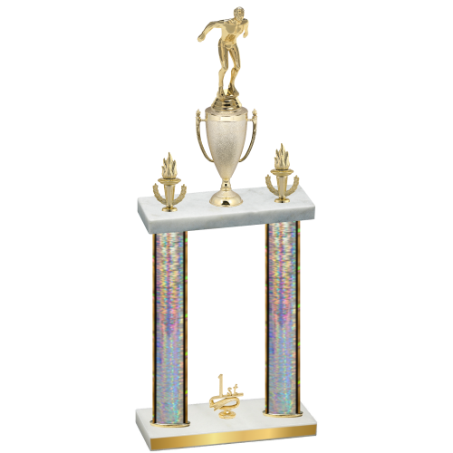 Double Silver Glacier First Place Swimming Trophy