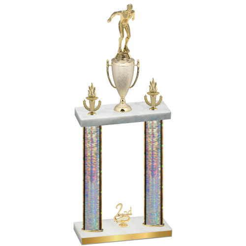 Double Silver Glacier Second Place Swimming Trophy