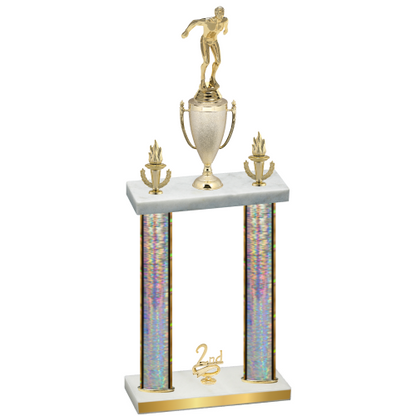 Double Silver Glacier Second Place Swimming Trophy