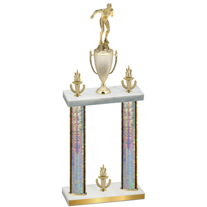 Double Silver Glacier Victory Swimming Trophy