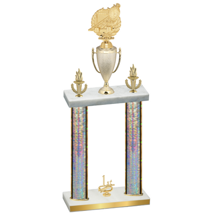 Double Silver Glacier First Place Swimming Trophy