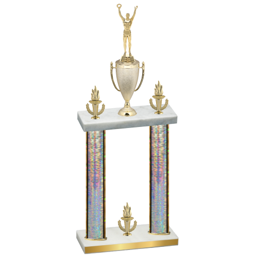 Double Silver Glacier Victory Victory Trophy