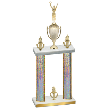 Double Silver Glacier Victory Victory Trophy