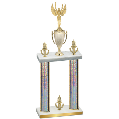 Double Silver Glacier Victory Victory Trophy