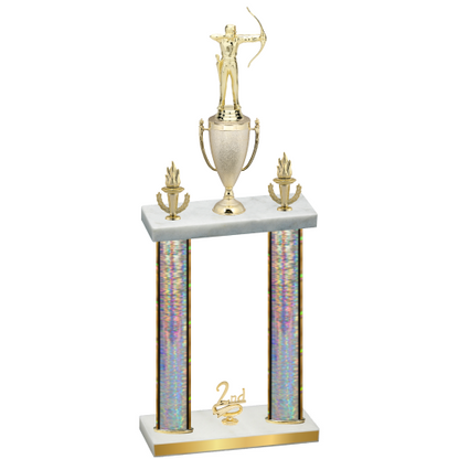 Double Silver Glacier Second Place Archery Trophy
