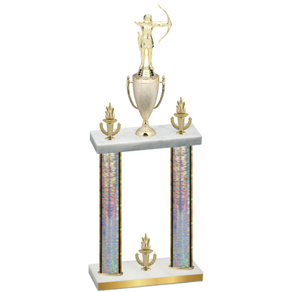 Double Silver Glacier Victory Archery Trophy