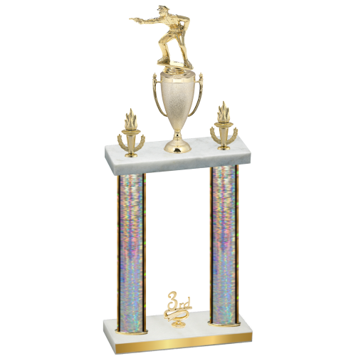 Double Silver Glacier Third Place Shooter Trophy