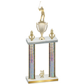 Double Silver Glacier Year Golf Trophy
