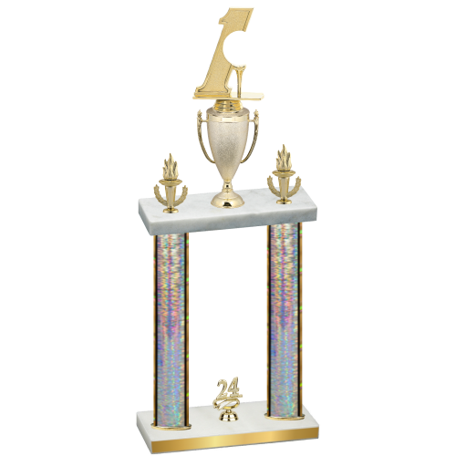Double Silver Glacier Year Golf Trophy
