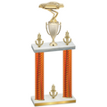 Double Orange Carbon Fiber Victory Cars Trophy