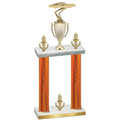 Double Orange Carbon Fiber Victory Cars Trophy