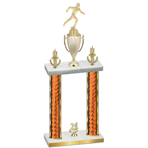 Double Orange Glacier Year Running Trophy