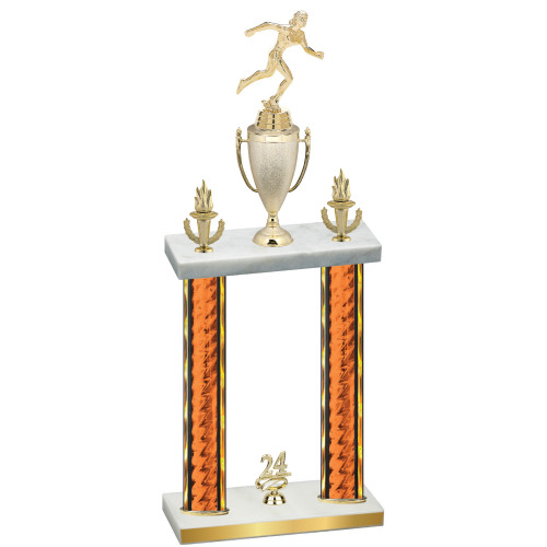 Double Orange Glacier Year Running Trophy