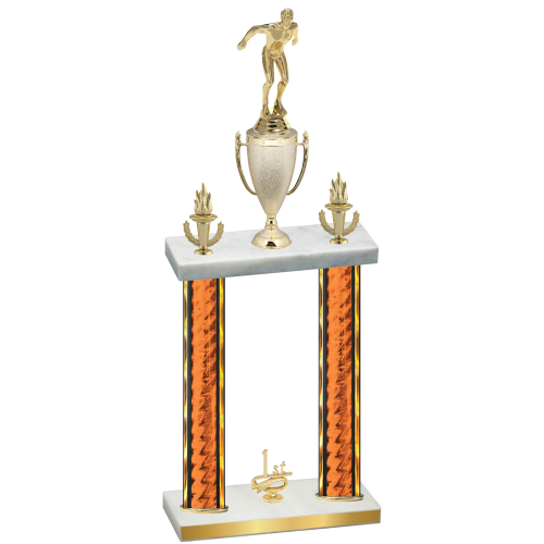 Double Orange Glacier First Place Swimming Trophy