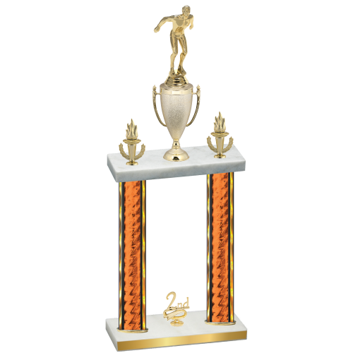 Double Orange Glacier Second Place Swimming Trophy