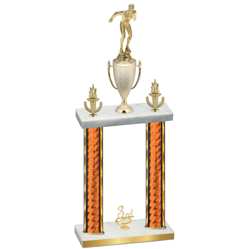 Double Orange Glacier Third Place Swimming Trophy