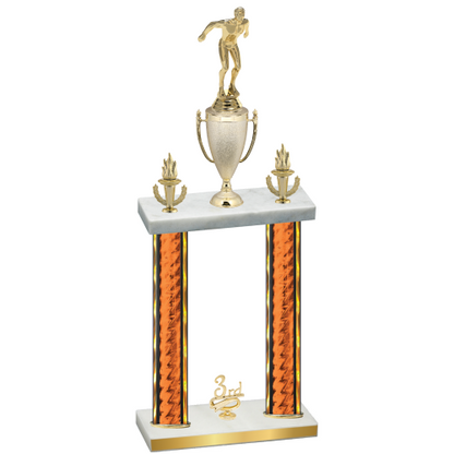 Double Orange Glacier Third Place Swimming Trophy