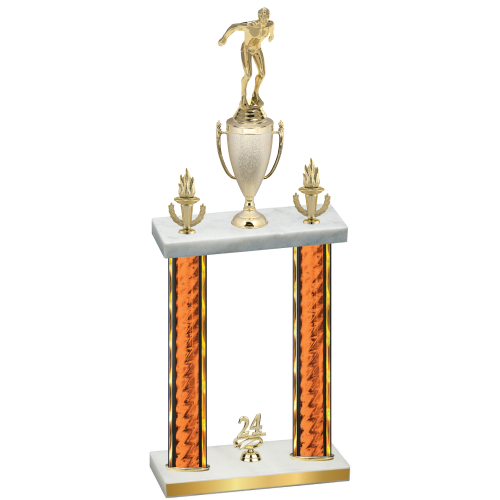 Double Orange Glacier Year Swimming Trophy