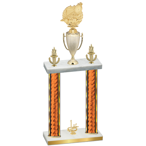 Double Orange Glacier First Place Swimming Trophy